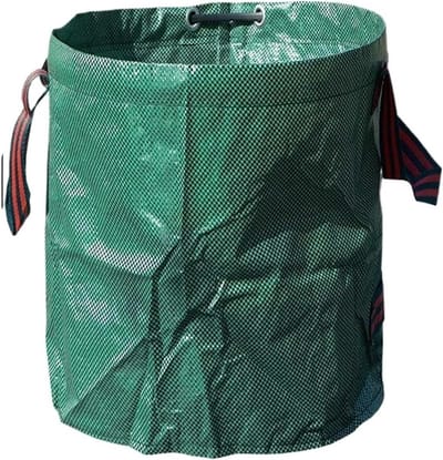 Tuinafvalzakken - Opbergzakken - Tuinafval Verzamelen - Herbruikbaar en Robuust - 500 Liter - Groen