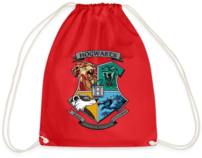 Harry Potter Hogwarts Logo Gymtas