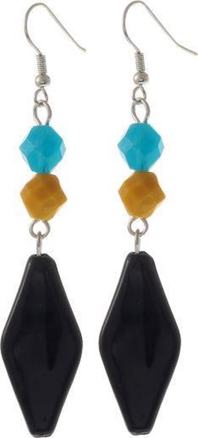 Behave - Oorbellen dames kleurrijk design - artistiek boho statement