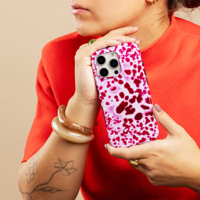 Selencia Hoesje - Geschikt voor Samsung Galaxy A16 (4G) / A16 (5G) - Backcover - Cosmic Orchid