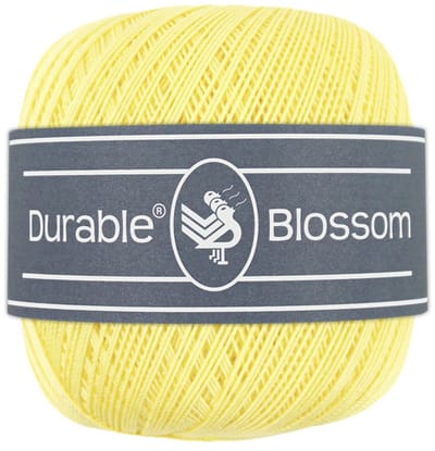 Durable Blossom - 309 Light Yellow - Verfijnd Gemerceriseerd Katoen Garen