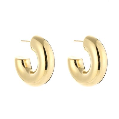 Bijoutheek Oorbellen hoop Goud