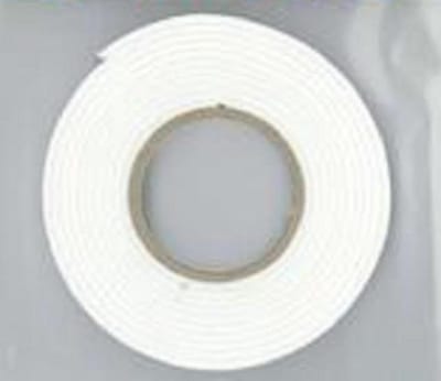 12 Stuks Foam Tape - 2mm dik, 2 meter, Dubbelzijdig Klevend.. Doos met 12 Rollen.
