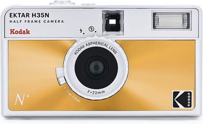 KODAK EKTAR H35N Camera Glazed Orange