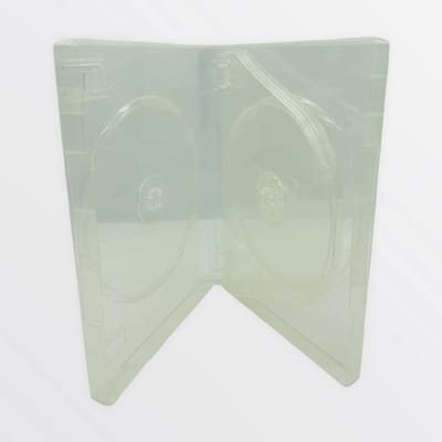Dailygoody - CD/DVD Multicase - Set van 5 - 4-Way Multicase - 27mm - Ruimtebesparend - Geschikt voor DVD's en CD's - Zwart