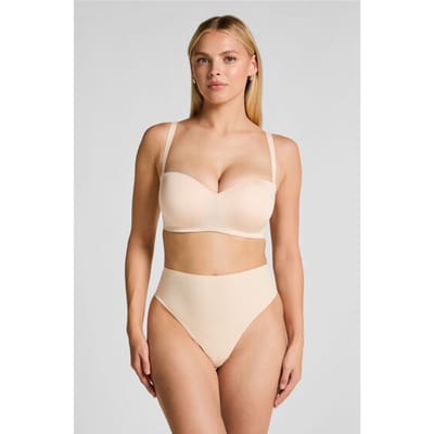 Hunkemöller Dames Lingerie String Smooth - Beige - maat XS