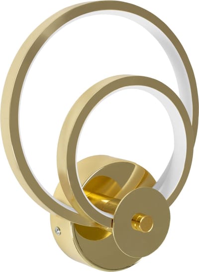 Toolight App1043-W Spiegelverlichting Goud 24X7,5X24Cm