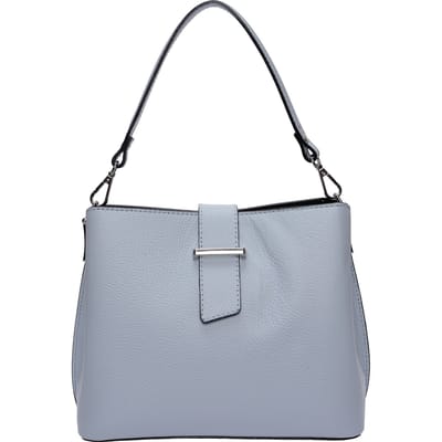 Isabella Rhea Turquoise Rundleer Tas
