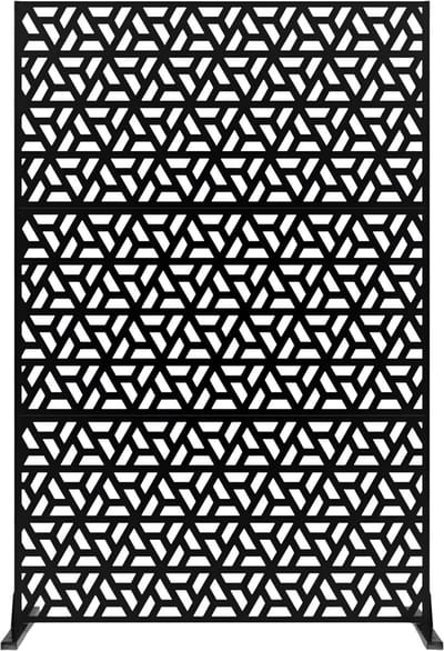 Privacyscherm – Voor achtertuin of patio – Decoratief tuinscherm / buitenverdeler – Bruin