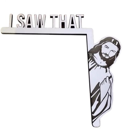 Store_8 - Grappige Jezus Sticker - Creatieve Home Decor - Voor Deur en Boekenkast - Wanddecoratie - Kunst - Uniek ontwerp - Geschikt voor Thuis - F...