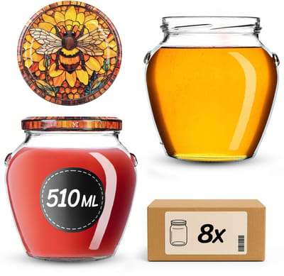 KADAX Amphorapot 82 mm 510 ml + deksel 82 mm ZY0000