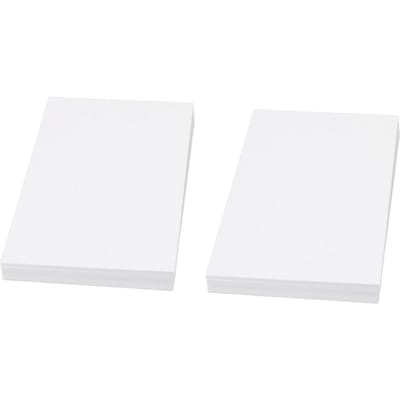 100 Stuks 4x6 Blanco Kaarten Wit Blanco 4x6in Premium Papier Brede Toepassing Blanco Ansichtkaarten voor Kunst Omslag Tijdschrift