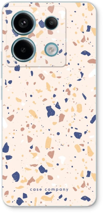 Case Company® - Hoesje geschikt voor Xiaomi Poco X6 hoesje - Terrazzo N°23 - Soft Cover Telefoonhoesje - Bescherming aan alle Kanten en Schermrand