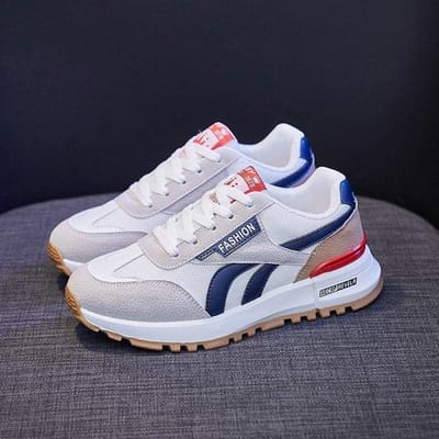 Nieuwe Stijl Lente En Herfst Dames Hardloopschoenen Comfortabele Vetersneakers, Dames Mode Platform Sneakers Maat 35-44 43