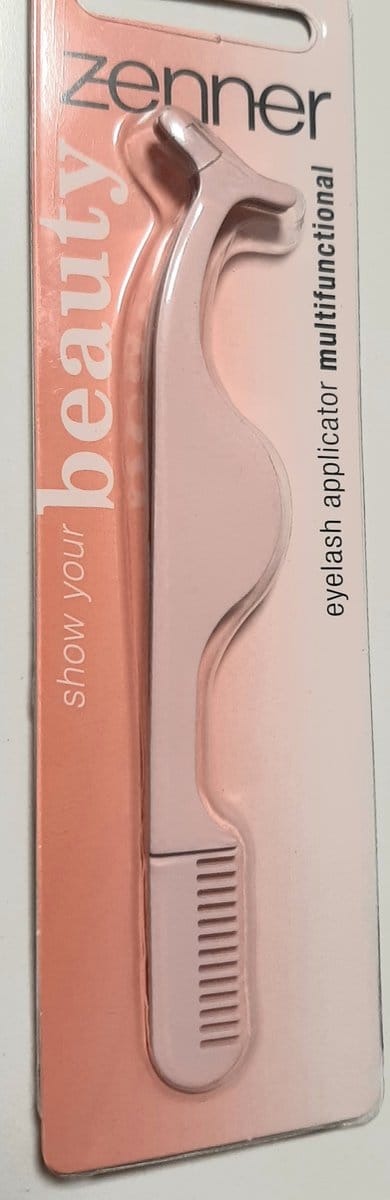 Zenner beauty - art 258532 - eyelash applicator multifunctional - wimperapplicator - wimper - valse wimpers - 2- in 1 aanbreng pincet en borstel