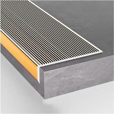 Trap Neusprofiel - Aluminium Randbescherming - Veilig Lopen - Antislip Loopvlak - 91-198 cm Lengte - Aluminium