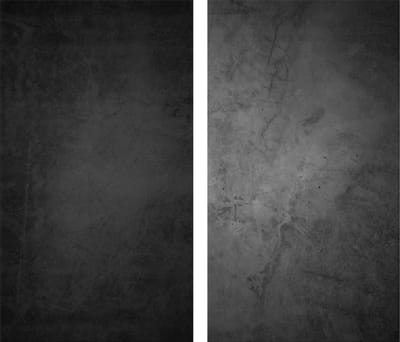 DW4Trading Dubbelzijdige Vinyl Achtergrond - Food en Product Fotografie - Backdrop - 87x57 cm - Marmer Zwart