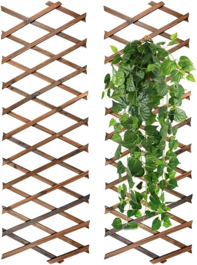 CRLYN® Klimrek Planten - Plantensteunen voor Klimplanten - Wandrek voor Buiten - Bruin