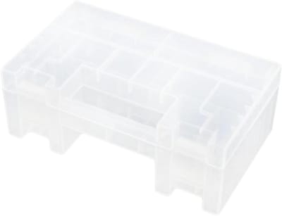 Batterij Organizer - Opbergdoos Batterijen - Batterijen Beheren - Lekvrije Hoes - 20 AA 14 AAA - Transparant