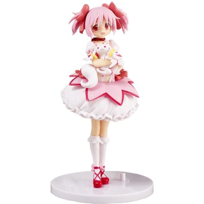 18cm Puella Magi Madoka Magica Aniem Figuur Kaname Madoka Actiefiguur Magische Meisjes Model Decor Standbeeld Poppen Speelgoed Kerstcadeau white
