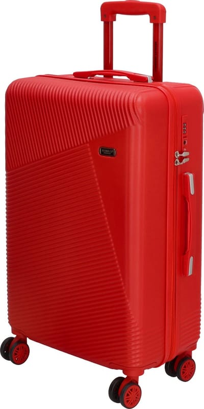 Beagles Originals Easy Travel Middelgrote Koffer - 65 cm - 60 liter - Rood