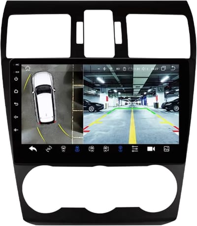 Autoradio bluetooth met camera - Carplay - Voor Subaru Forester Mk4, Impreza XV & Crosstrek (2012-2015) - Geschikt voor Apple en Android - Stereo - Navigatie - Navigatiesysteem auto