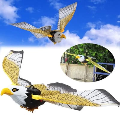 Elektrische Vliegende Havik en Uil Vogelverschrikker – Effectieve Vogelafweermiddel voor Tuin, Balkon, Vogelplagen & Dierverjaging