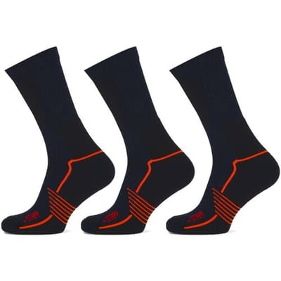STAPP Wandelsokken - Active Outdoor Bamboe - 3 paar - Marine - Maat 35/38