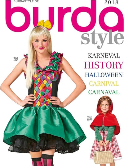 Naaipatroon Kostuum Carnaval Clown en Pinguïn - Maat 36-50