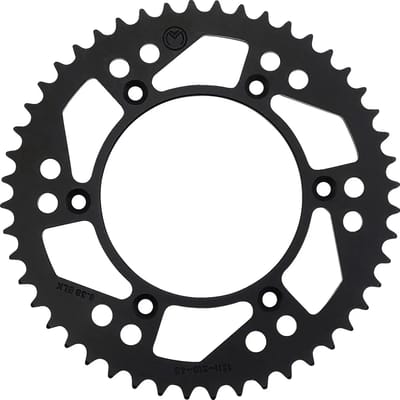 Achterste motor kroon in aluminium Moose Beta RR 300 2016