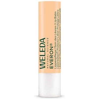 WELEDA Everon Lippenbalsem - Vanille & Rozen - Houdt Je Lippen Zacht & Soepel - Beschermt je lippen tegen uitdroging - 100% Natuurlijke Ingrediënten