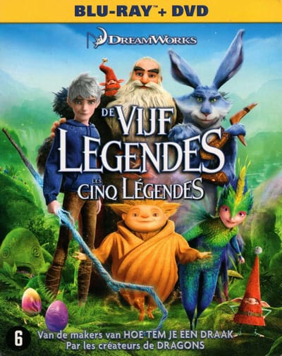 De Vijf Legendes (Rise Of The Guardians) (Blu-ray)
