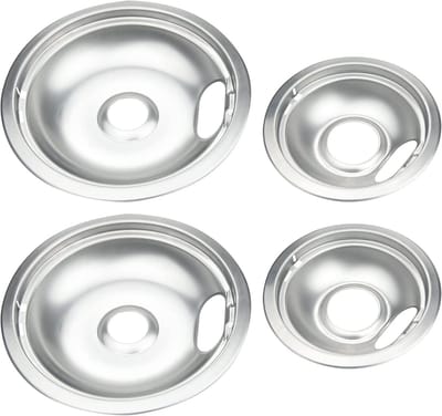 Verbeterde Drip Pan - Lekbak Keuken - Voorkom Vlekken - Antiaanbaklaag - 24x24x5 cm - Zwart