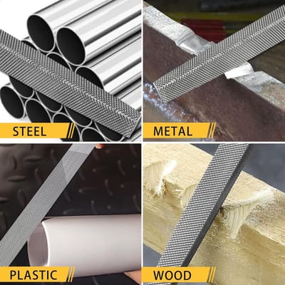 Professionele 10 inch Driehoekige Metalen Vijl voor Gereedschapsslijpen