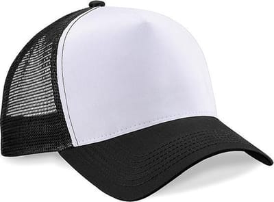 Snapback Trucker - Beechfield - Black/White
