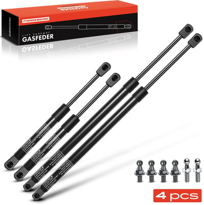 Frankberg 4x Gasveer Motorkap Achterklep voor Jeep