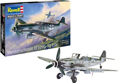 Revell Modelbouwpakket Vliegtuigen - 03752 Messerschmitt Bf 109G-10 Erla WWII - Duits Propellervliegtuig Plastic - 1:32 - Modelbouw