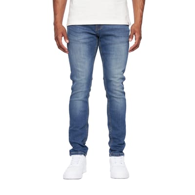 Duck and Cover Heren Overburg Tapered Jeans (Tussentijdse wasbeurt)