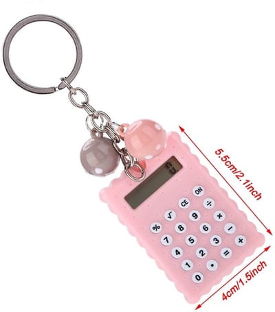 SPHProducts - Mini Draagbare Rekenmachine - Sleutelhanger