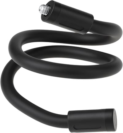 Flexibele Camera Beugel - Montage Arm - Veilige Camera Plaatsing - Universele 1/4 Inch Draad - 50 cm Lengte - Zwart