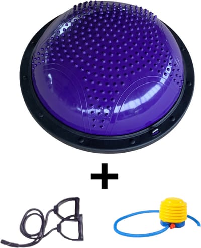 Padisport - Balans Trainer - Balanstrainer - Paars - Balance Ball - Balance Trainer - Balansbal Halve