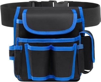 Waterdichte Gereedschapszak voor Elektriciens - Professionele Tool Bag met Diverse Compartimenten en Accessoires voor Tuingereedschap