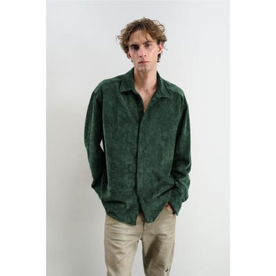 Oversized Velours Shirt