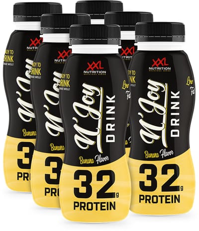 XXL Nutrition - N'Joy Protein Drink - Banaan - Protein Drink - 6 Pack