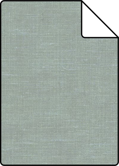 Proefstaal Origin Wallcoverings behang linnenstructuur celadon groen - 26,5 x 21 cm - 347633-S