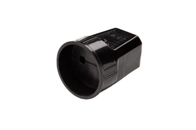 Martin Kaiser MK Koppelcontactdoos zwart 16Amp zonder aardingscontact - 532oT/sw [40 stuks]