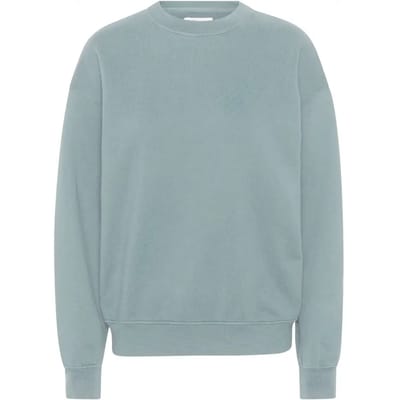 Sweatshirt ronde hals Colorful Standard Organic oversized steel blue