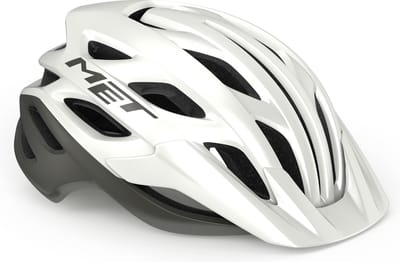 MET Veleno MIPS Fietshelm Mannen & Vrouwen – Fietshelm Mountainbike Volwassenen – Elektrische Fiets – Stadsfiets – Maat L (58-61cm) – White Gray Matt (Wit)