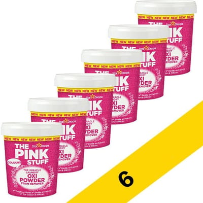The Pink Stuff Vlekkenverwijderaar Color 1kg - 6 pack