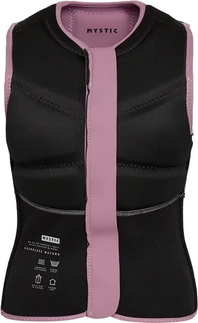 Mystic Star Impact Vest Fzip WMN - Rosewood